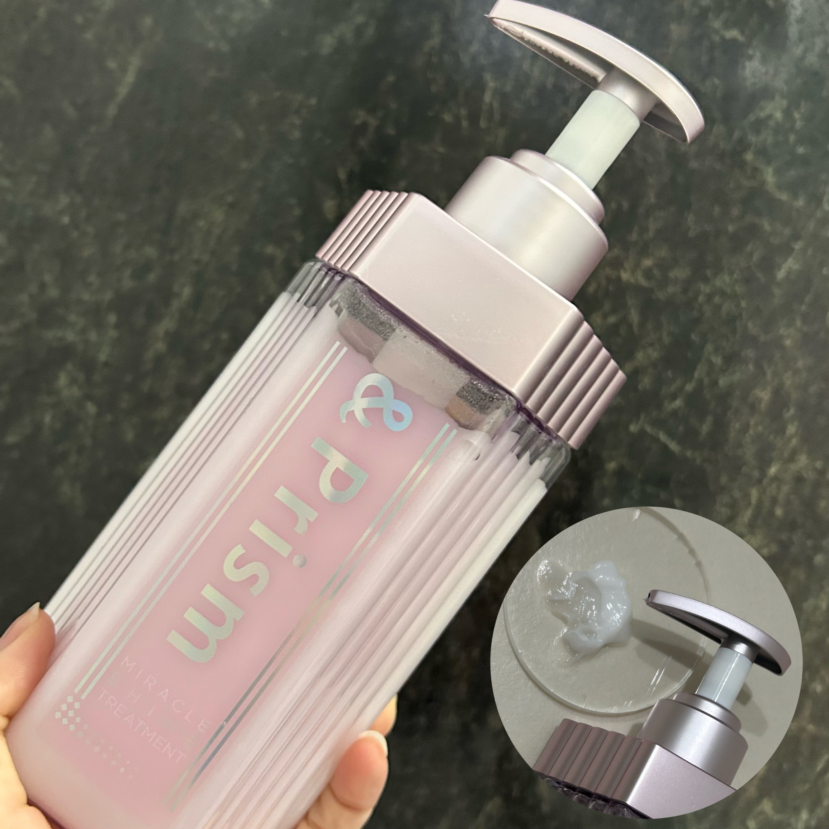 ミラクル シャイン シャンプー/ヘアトリートメント ヘアトリートメント/&Prism/市販シャンプーを使ったクチコミ（2枚目）