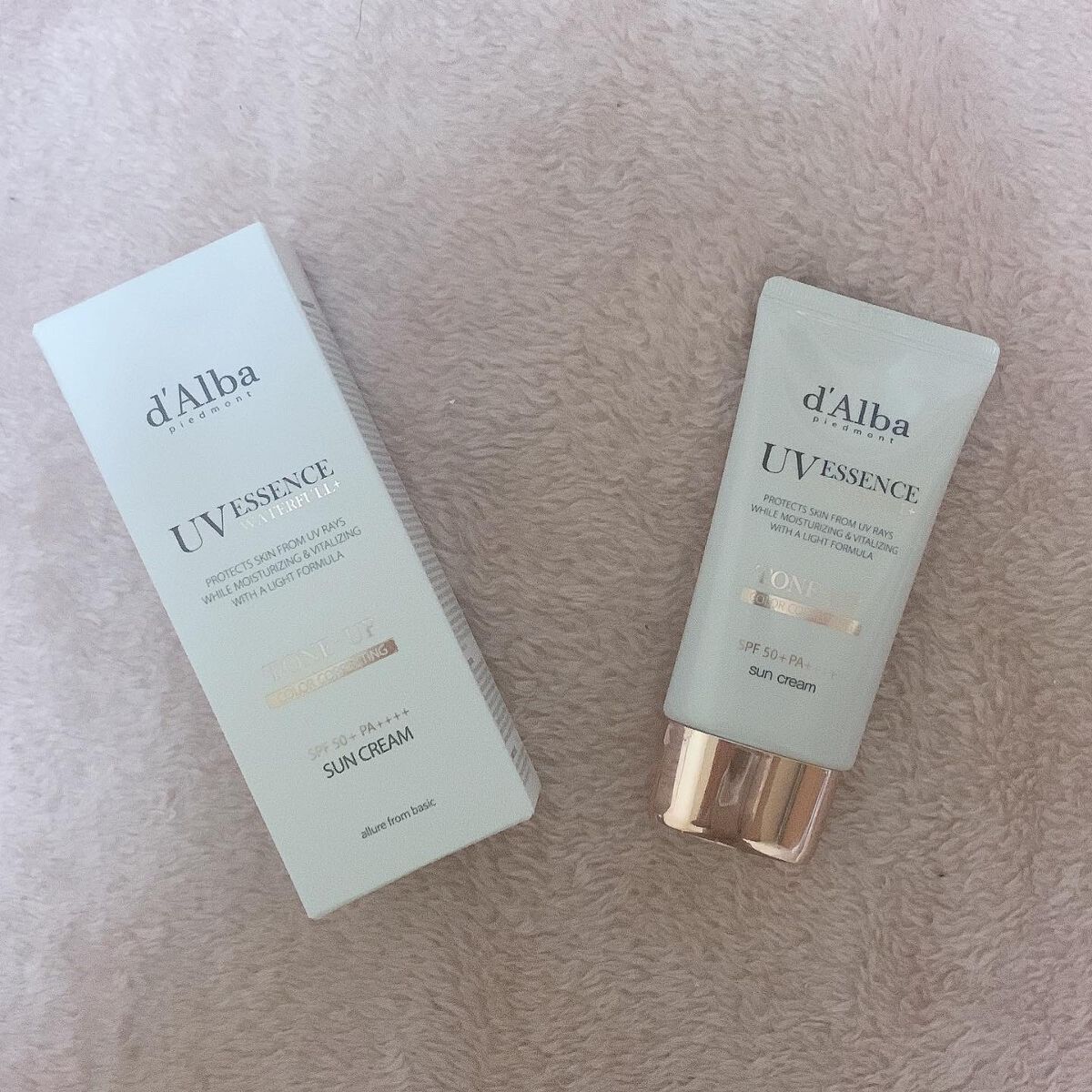 ウォータフルトーンアップサンクリーム/ダルバ/日焼け止めクリームを使ったクチコミ(6枚目)