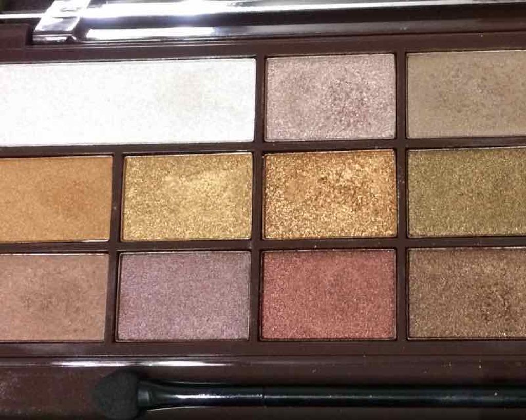 アイラブチョコレート/MAKEUP REVOLUTION/アイシャドウパレットを使ったクチコミ（2枚目）