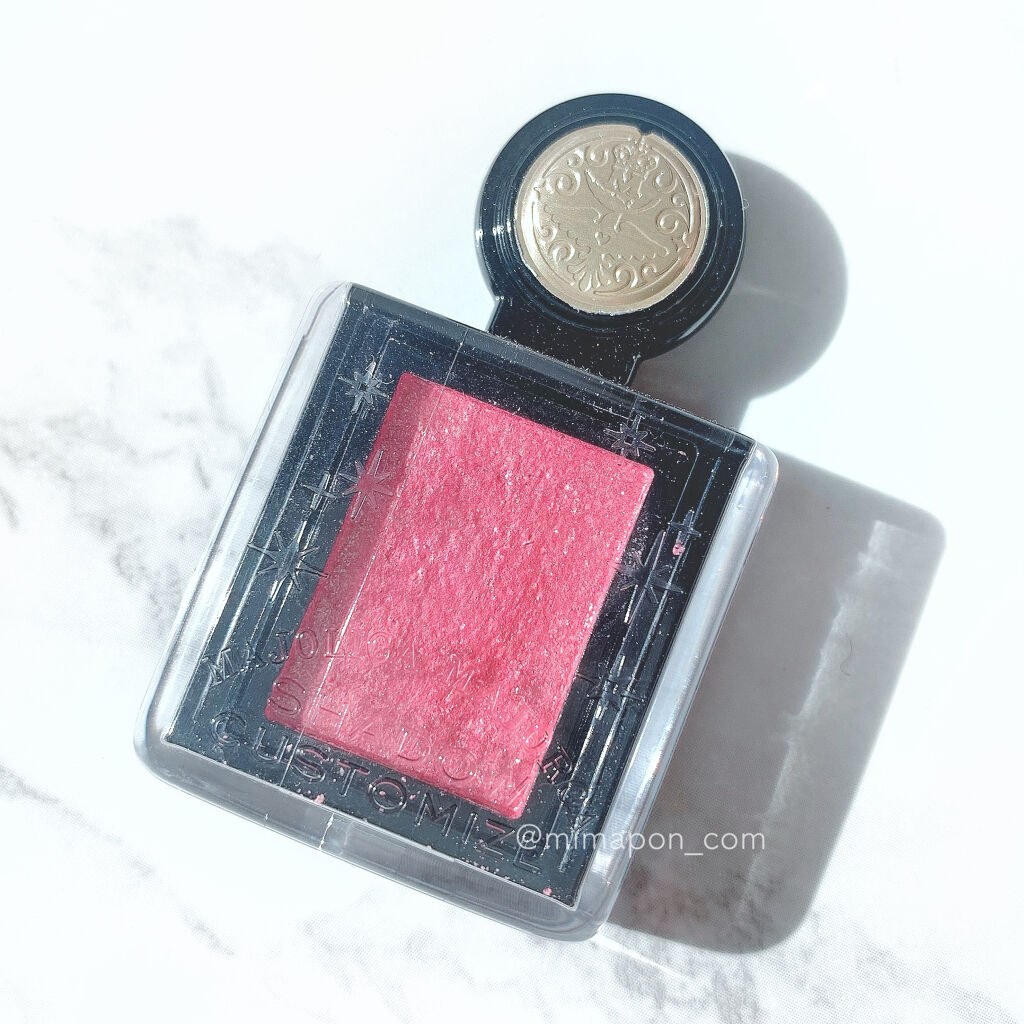 シャドーカスタマイズ (フローティング) PK401 ダリア/MAJOLICA MAJORCA/単色アイシャドウを使ったクチコミ（2枚目）