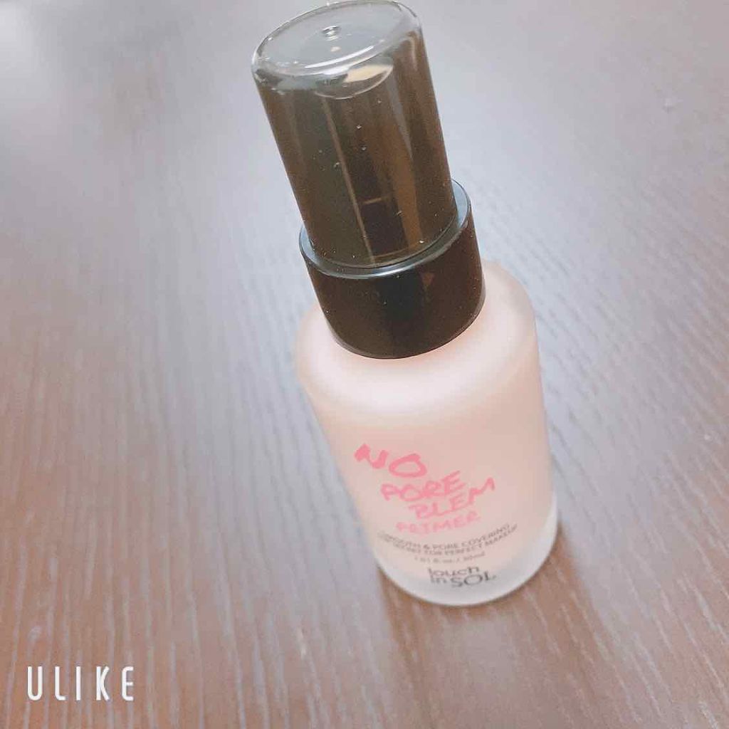 タッチインソール ノーポアブレムプライマー/touch in SOL /化粧下地を使ったクチコミ（2枚目）