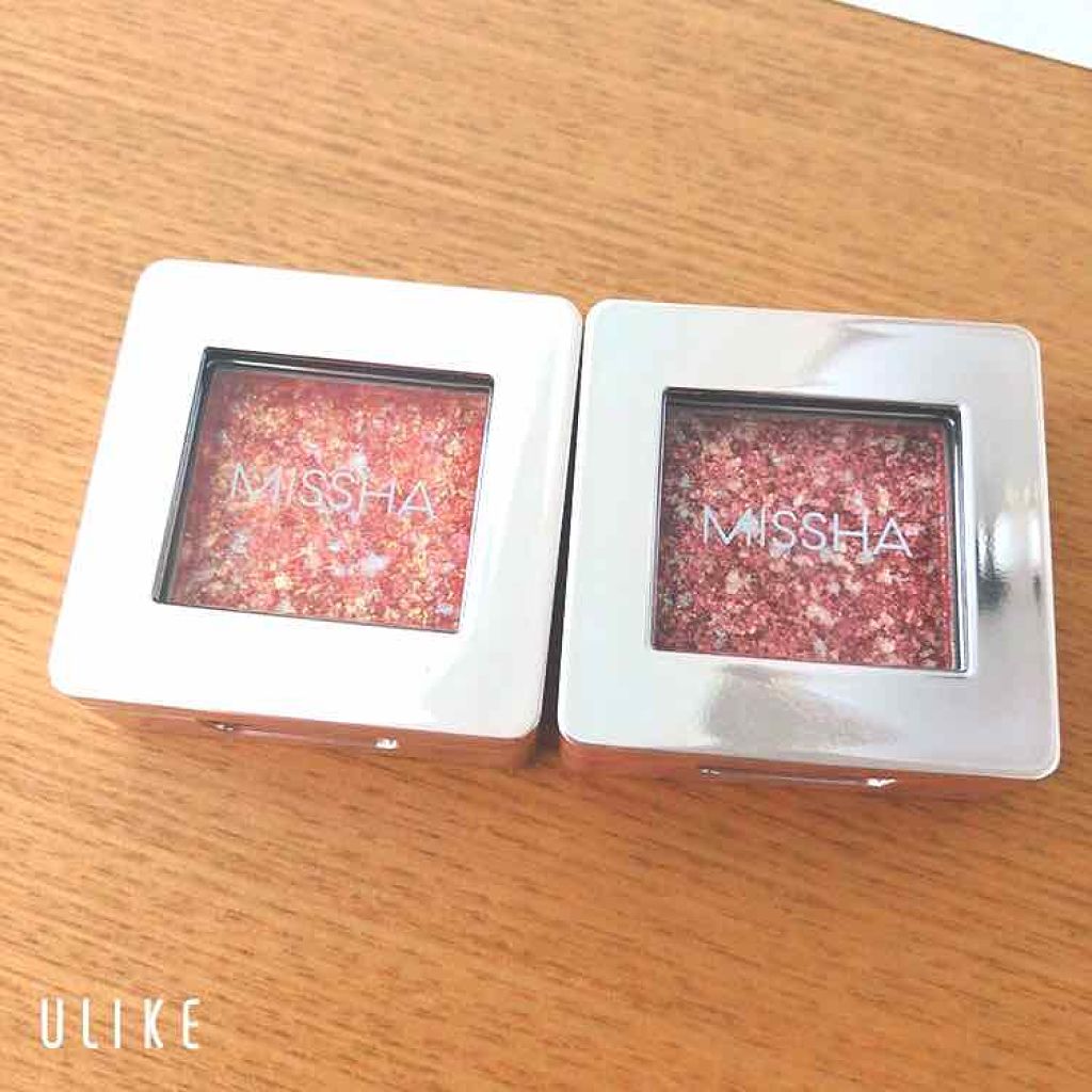 グリッタープリズム シャドウ/MISSHA/グリッターを使ったクチコミ（1枚目）