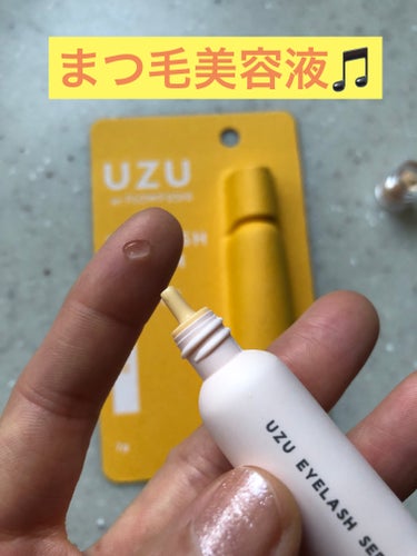 UZU BY FLOWFUSHI まつげ美容液（まつげ・目もと美容液）のクチコミ「UZU BY FLOWFUSHI
まつげ美容液　

10の無添加
⭐️シリコン  ⭐️オイル .....」（1枚目）