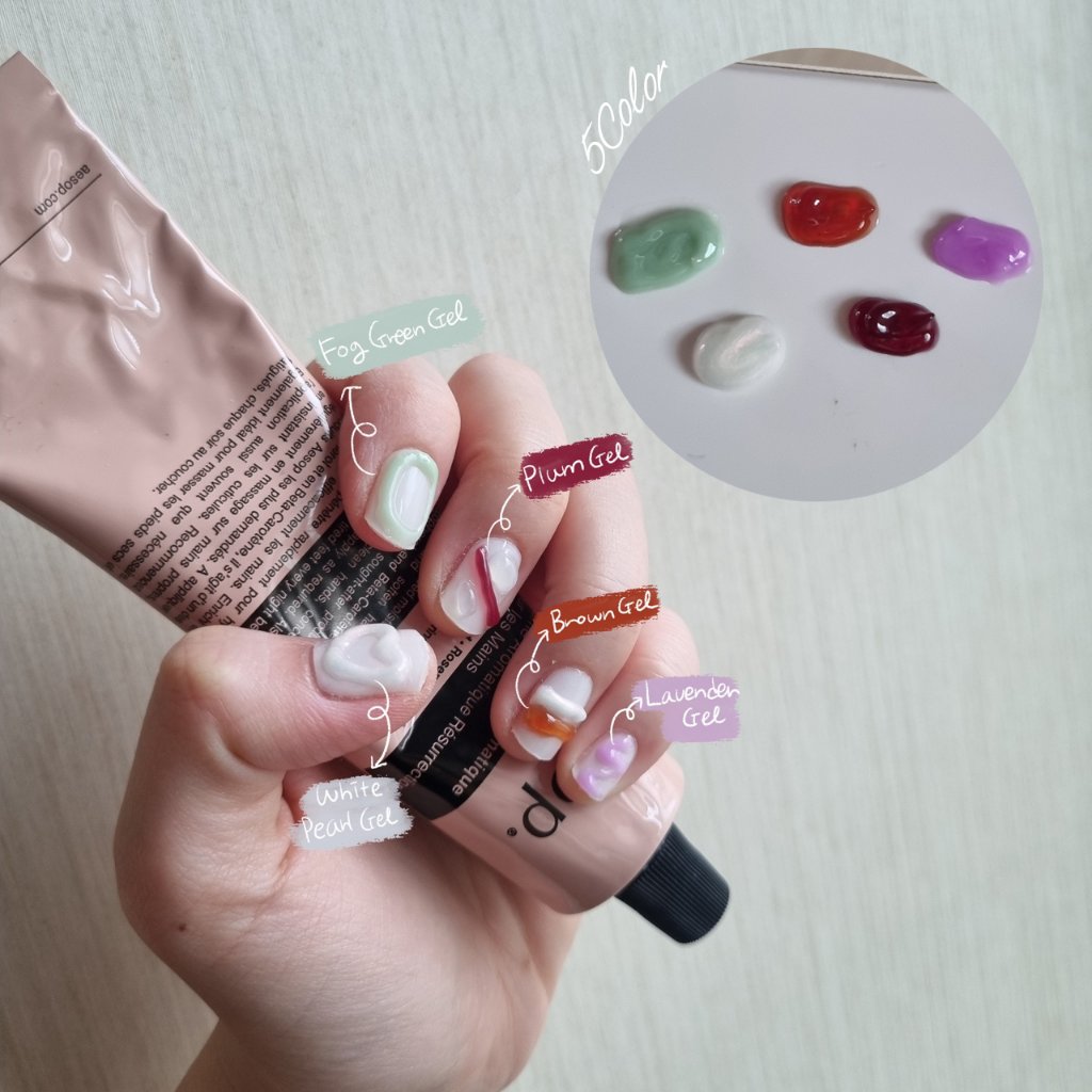 カスタムジェルチューブ/KEEPU/ジェルネイルを使ったクチコミ（3枚目）