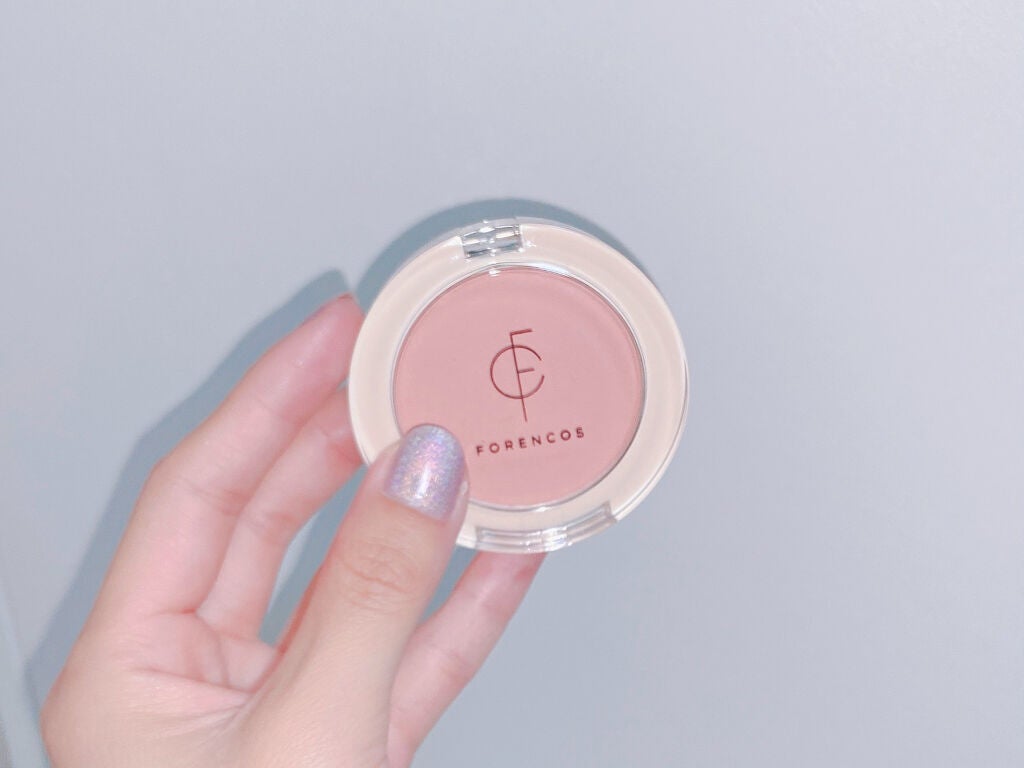 ベアブラッシャー パフ付き/フォレンコス/パウダーチークを使ったクチコミ(1枚目)