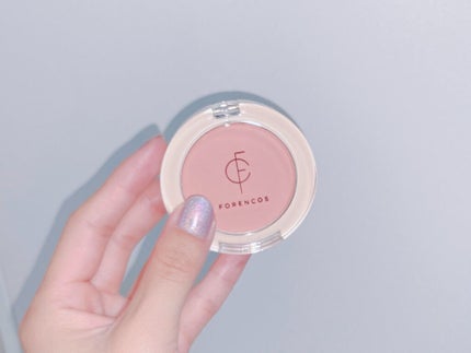 ベアブラッシャー パフ付き/フォレンコス/パウダーチークを使ったクチコミ(1枚目)