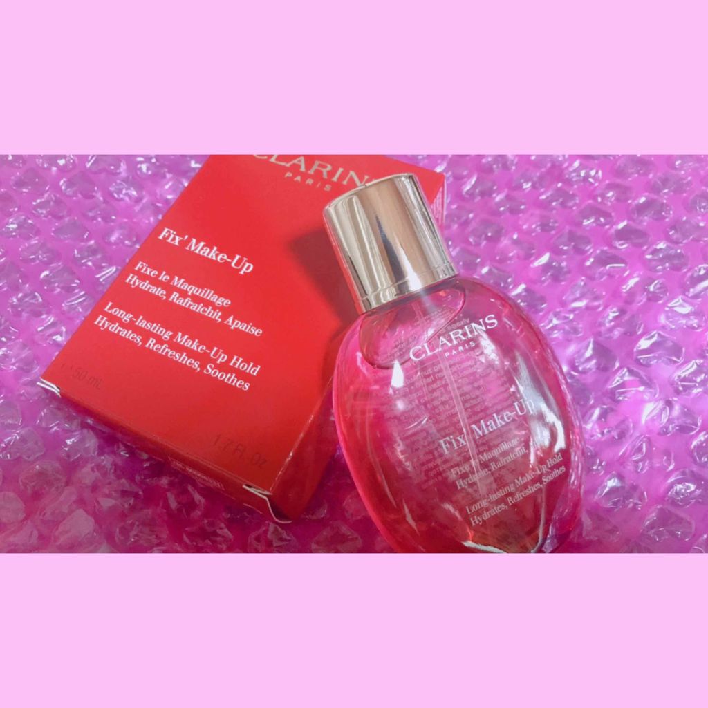 フィックス メイクアップ/CLARINS/ミスト状化粧水を使ったクチコミ(1枚目)