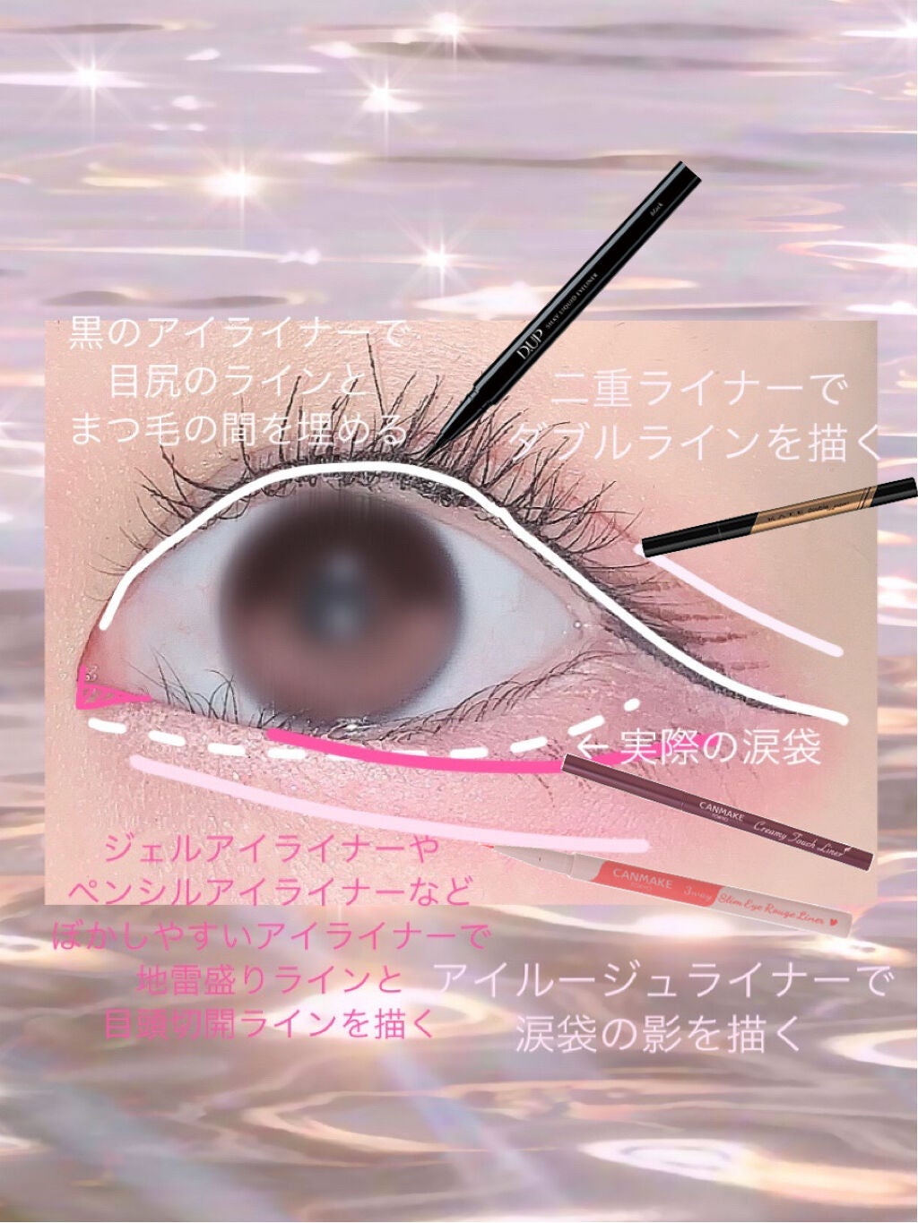 ダブルラインエキスパート/KATE/リキッドアイライナーを使ったクチコミ(3枚目)