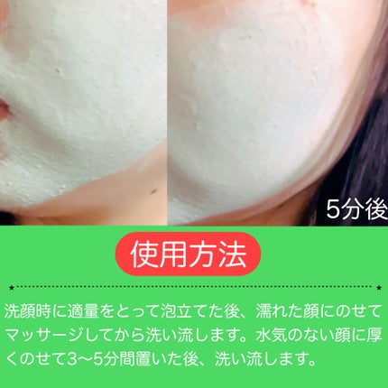 グリーントマトクレイマスククレンザー/FULLY/洗い流すパック・マスクを使ったクチコミ(4枚目)