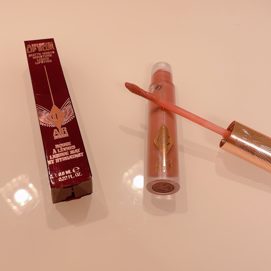 AIRBRUSH FLAWLESS/Charlotte Tilbury/口紅を使ったクチコミ（1枚目）