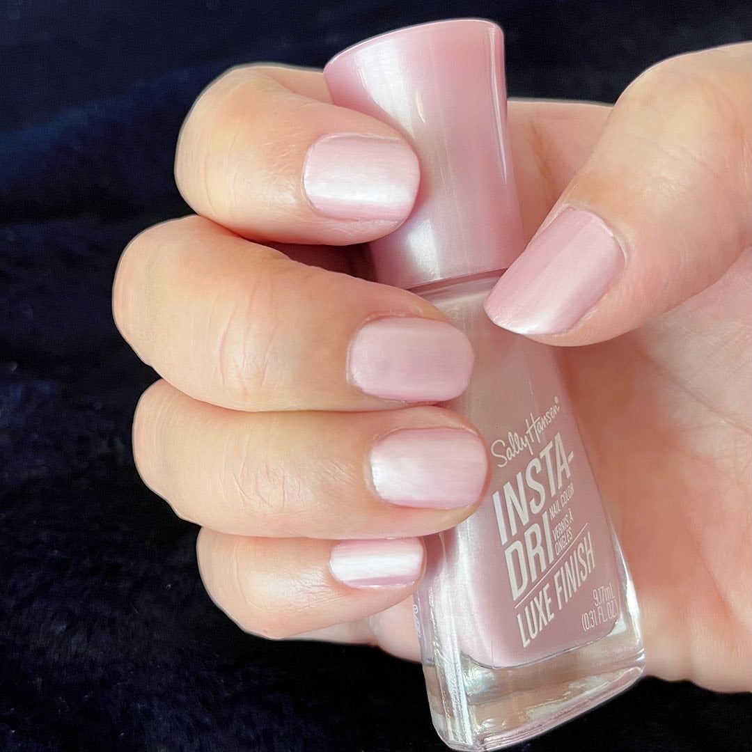 インスタドライ ネイルカラー リュクスフィニッシュ/サリーハンセン/オールインワンネイルを使ったクチコミ(4枚目)