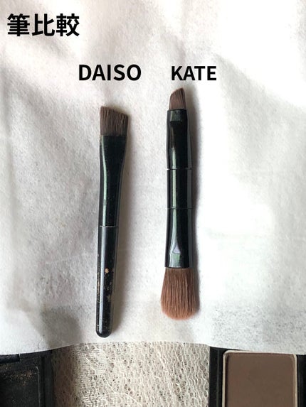 ケイト デザイニングアイブロウ3D/KATE/パウダーアイブロウを使ったクチコミ(6枚目)