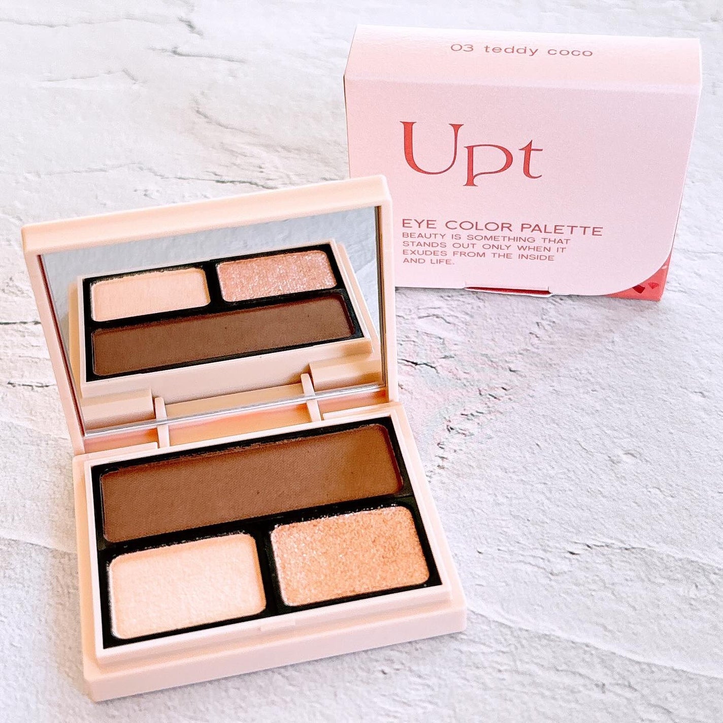 アイカラーパレット/Upt/アイシャドウパレットを使ったクチコミ(1枚目)