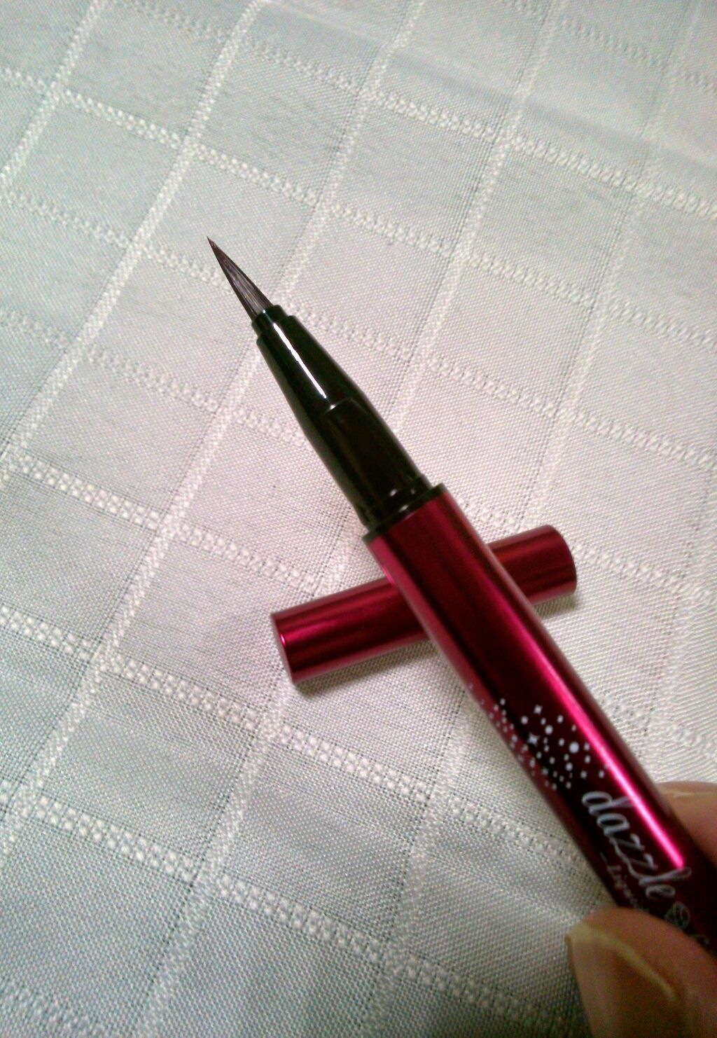 パーフェクトライン リキッドアイライナー バーガンディ/ダズルカラット/リキッドアイライナーを使ったクチコミ（3枚目）