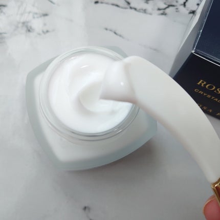 ロサ アンバー クリスタル スノー クリーム/ROSA FAYRE/フェイスクリームを使ったクチコミ(4枚目)