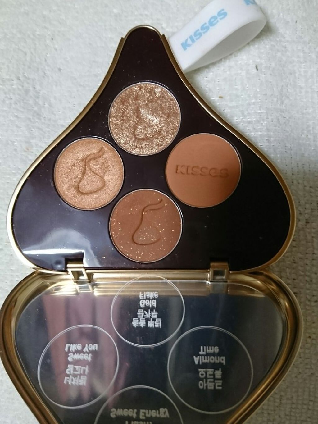 キスチョコレート プレイカラーアイズ/ETUDE/アイシャドウパレットを使ったクチコミ（2枚目）