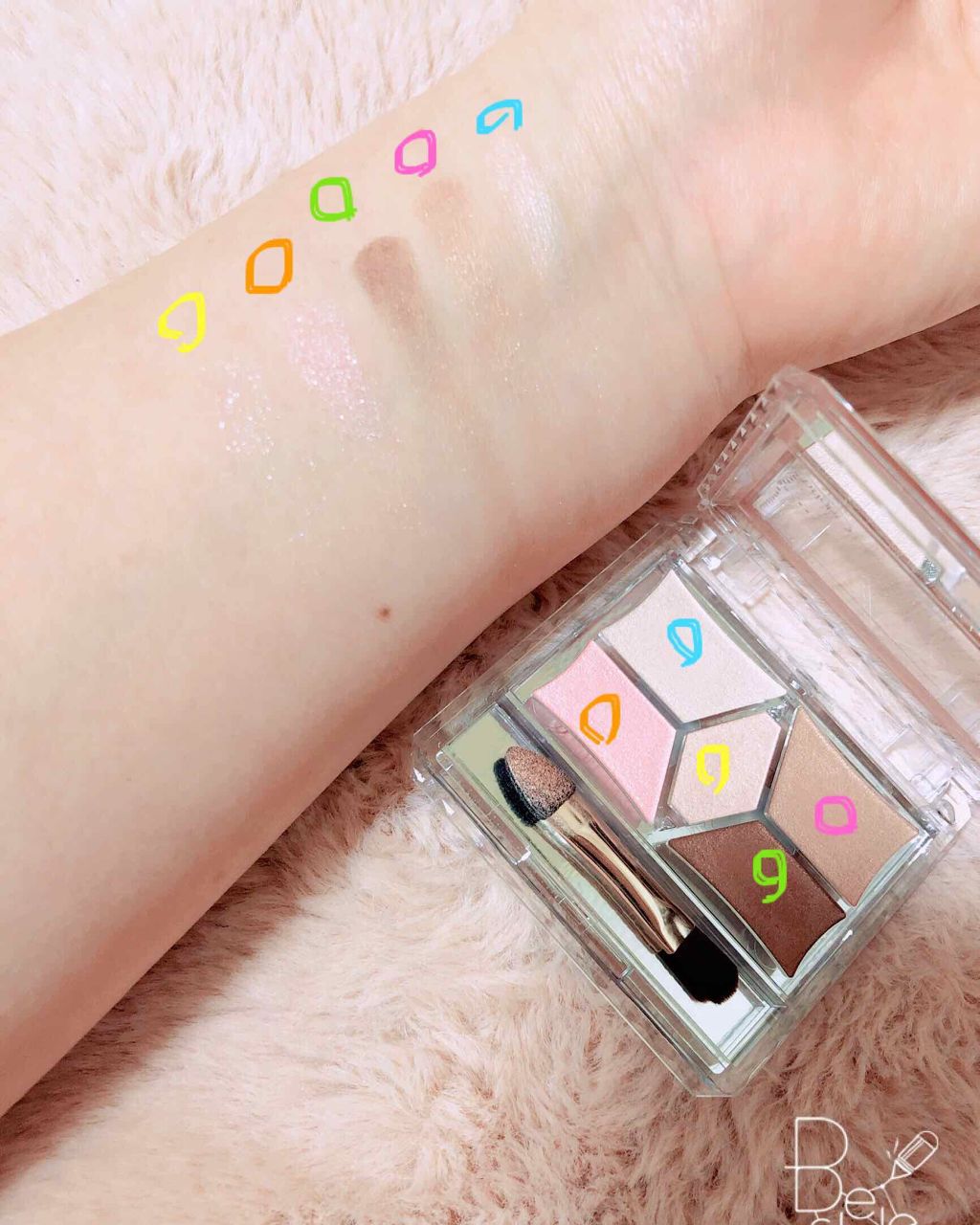 【旧品】パーフェクトスタイリストアイズ/キャンメイク/アイシャドウパレットを使ったクチコミ（2枚目）