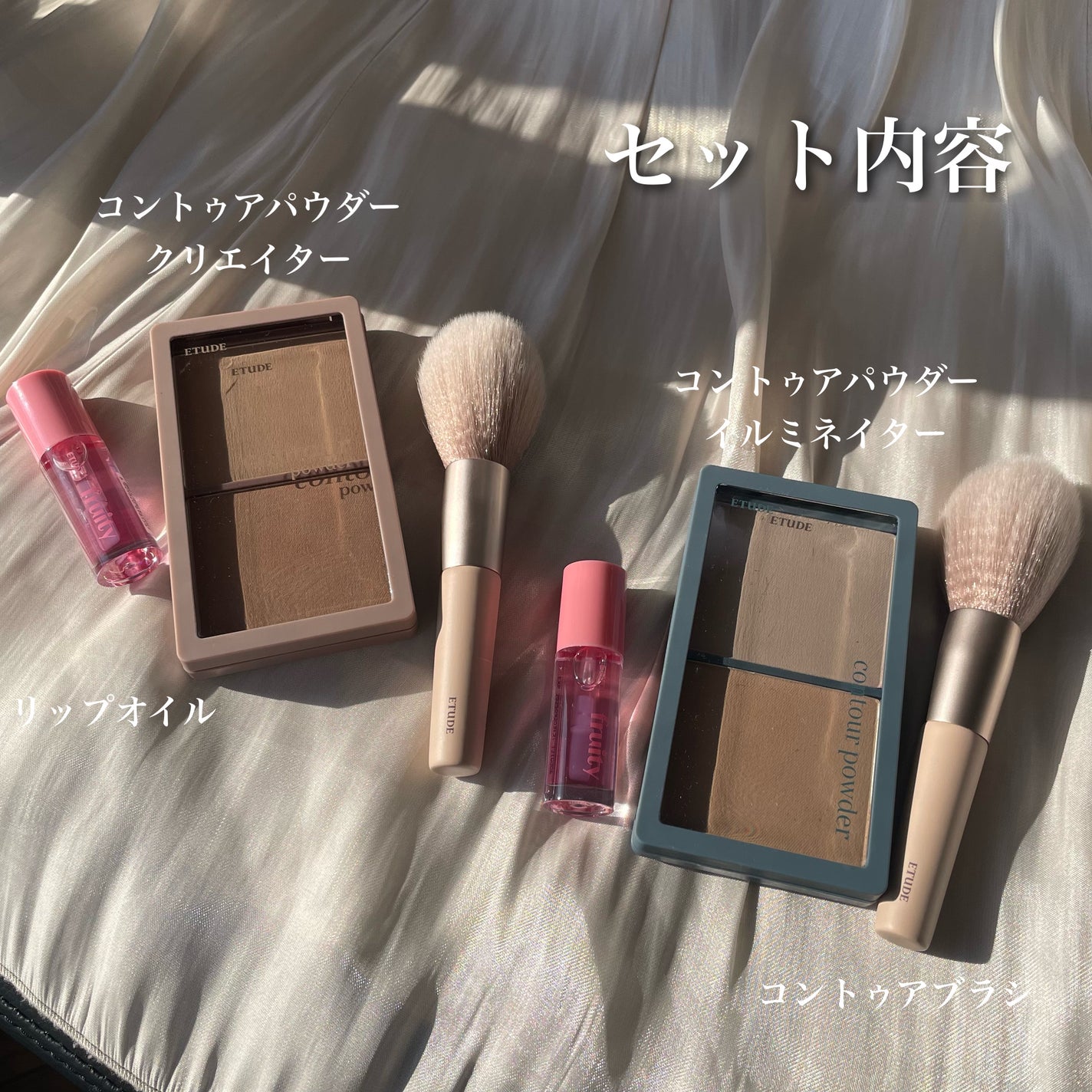 コントゥアパウダー/ETUDE/シェーディングを使ったクチコミ(3枚目)