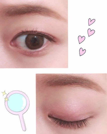 スパークリングアイグロス/スウィーツ スウィーツ/リキッドアイシャドウを使ったクチコミ(3枚目)