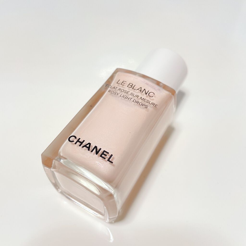 ル ブラン ロージー ドロップス/CHANEL/リキッドハイライトを使ったクチコミ(1枚目)
