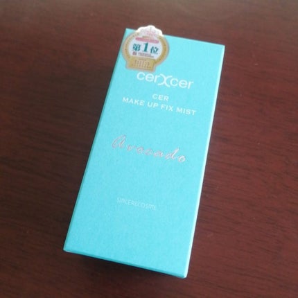 メイクアップフィックスミスト/cerXcer/フィックスミストを使ったクチコミ(2枚目)