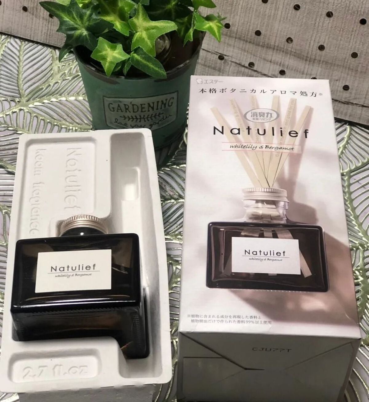 消臭力 Natulief 玄関・リビング用 リードディフューザー/消臭力/ルームフレグランスを使ったクチコミ(2枚目)