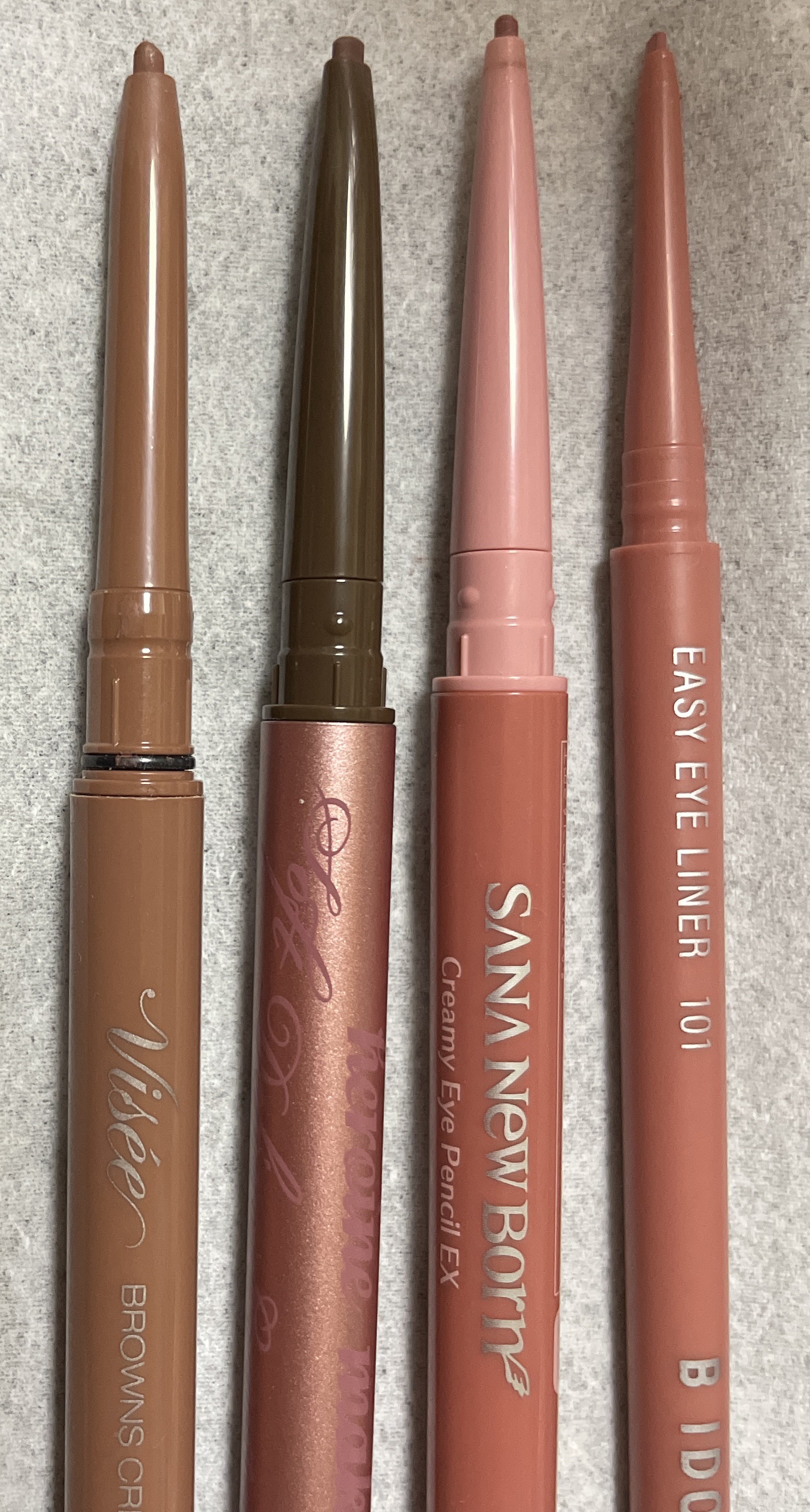  クリーミーアイペンシルEX 05ローズピンク/サナ ニューボーン/ペンシルアイライナーを使ったクチコミ（2枚目）