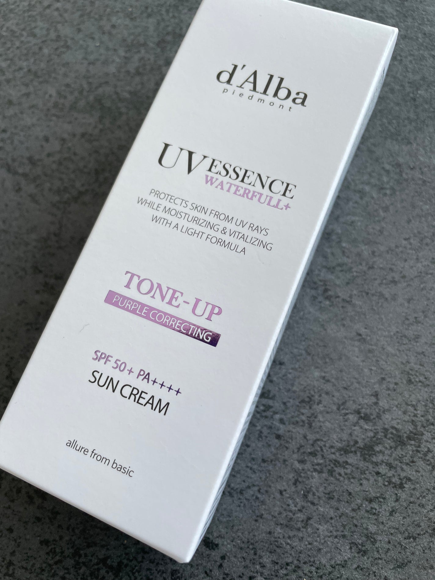 ウォータフルトーンアップサンクリーム/ダルバ/日焼け止めクリームを使ったクチコミ(1枚目)