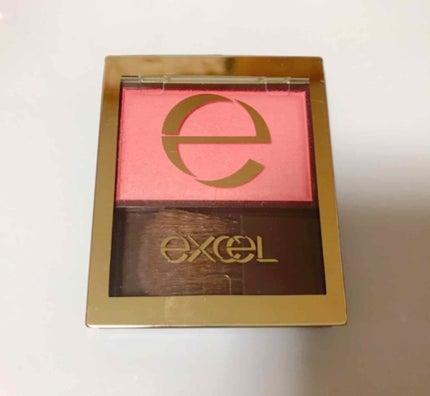 スキニーリッチチーク/excel/パウダーチークを使ったクチコミ(1枚目)