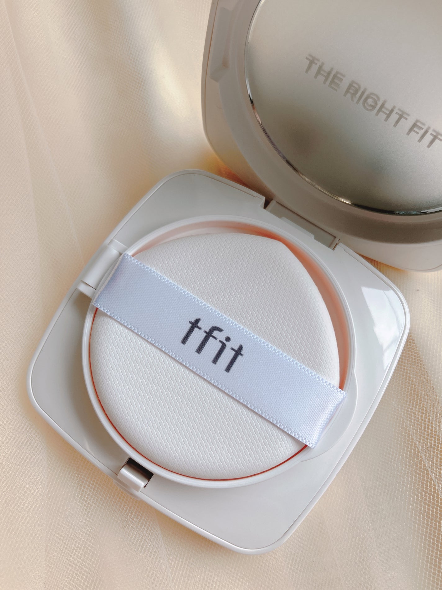 レイヤリングフィットカバークッションEX/TFIT/クッションファンデーションを使ったクチコミ(3枚目)