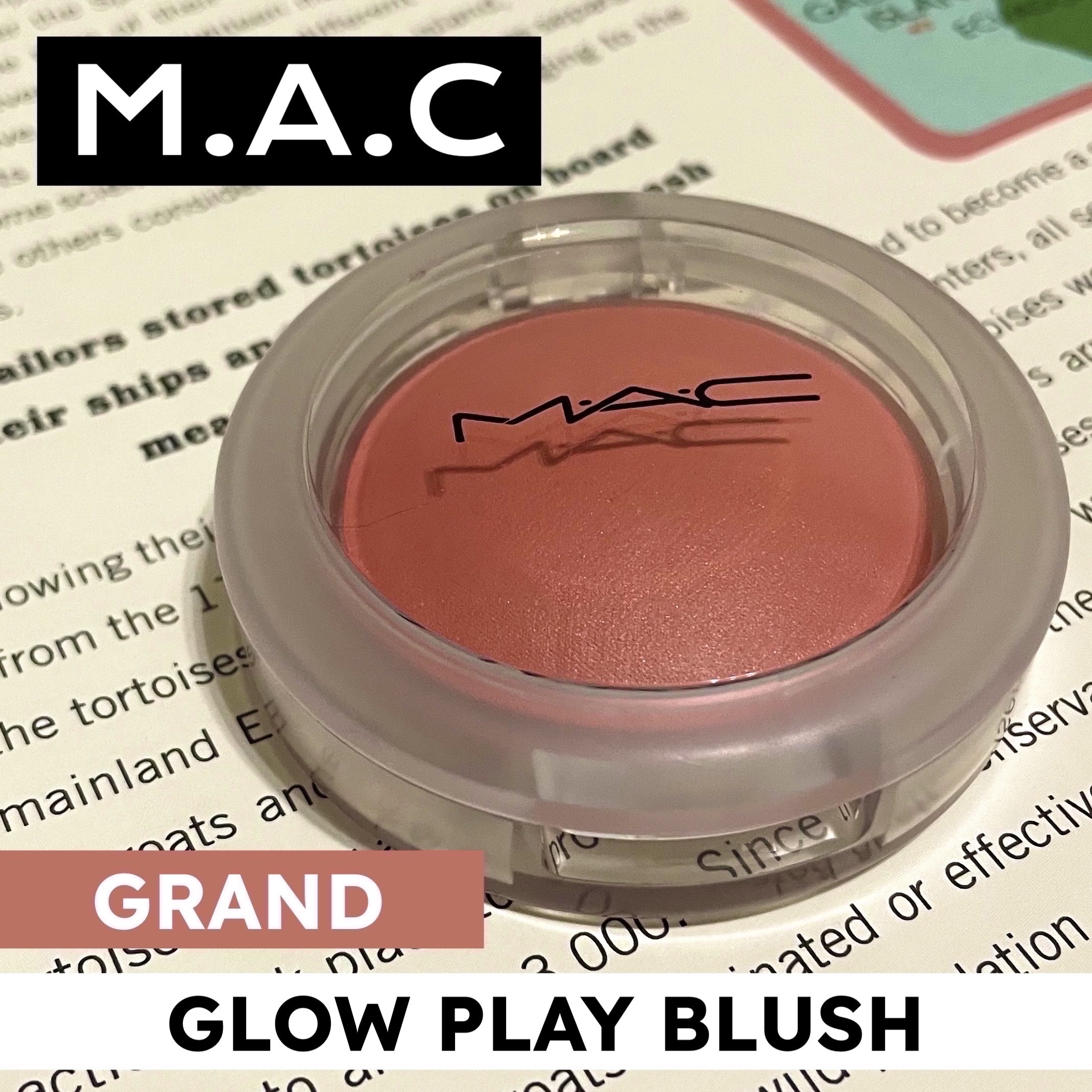 グロー プレイ ブラッシュ/M・A・C/ジェル・クリームチークを使ったクチコミ（3枚目）