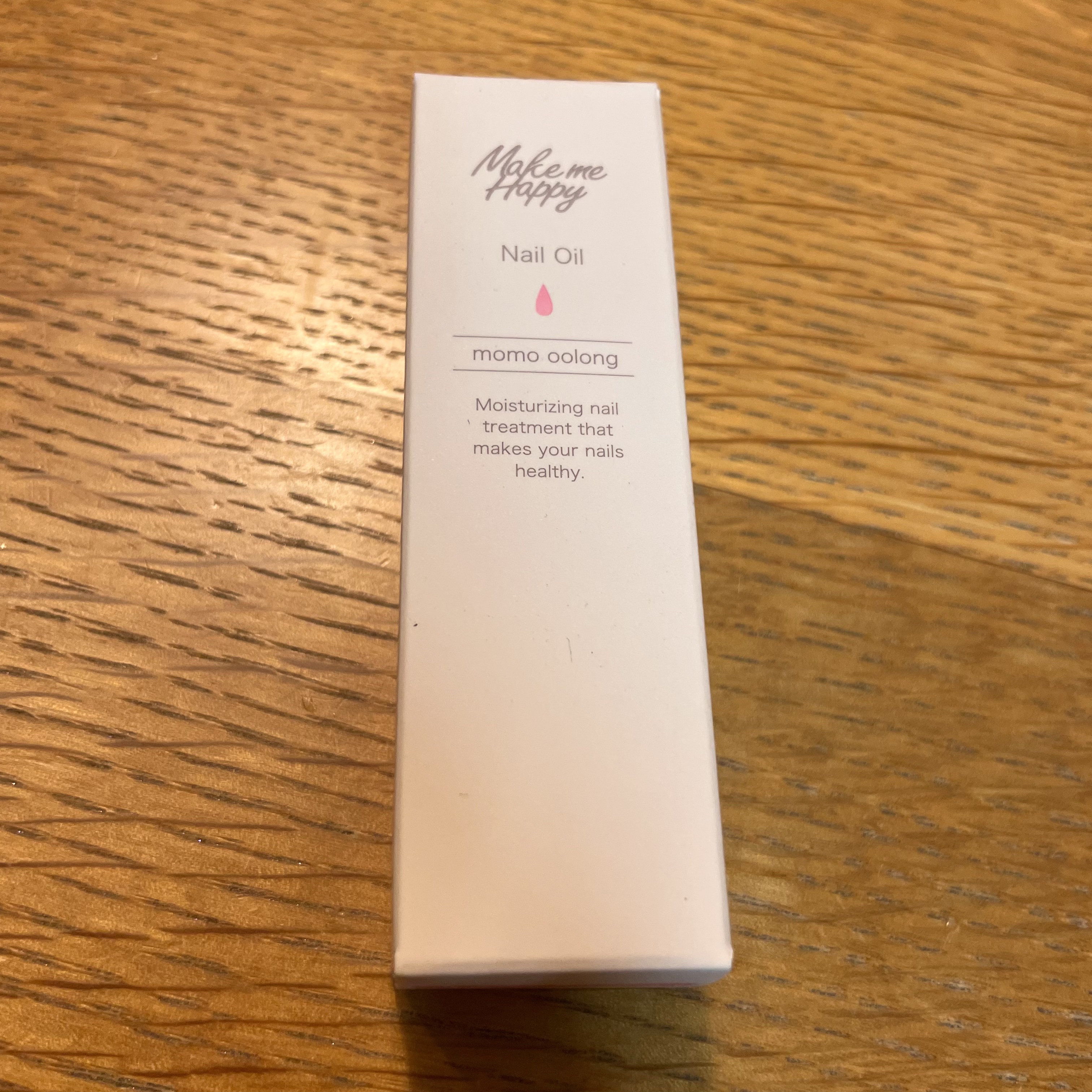 メイクミーハッピー ネイルオイル momo oolong/キャンメイク/ネイルオイル・トリートメントを使ったクチコミ（1枚目）