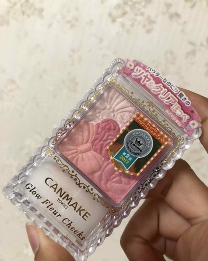 グロウフルールチークス/キャンメイク/パウダーチークを使ったクチコミ(1枚目)