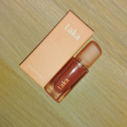 ジェリーイングヌードグロス/Laka/リップグロスを使ったクチコミ(3枚目)