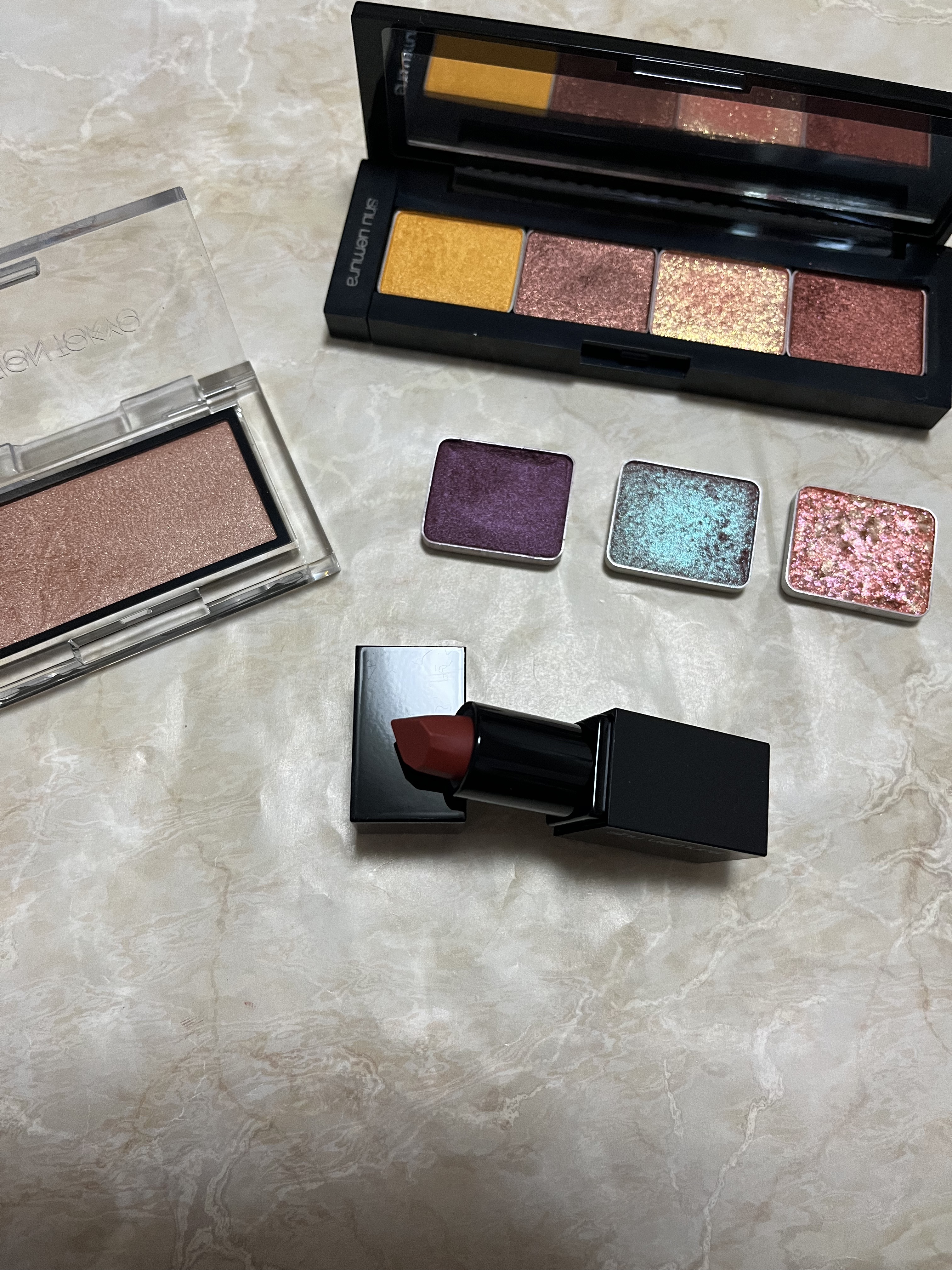 プレスド アイシャドー（レフィル） PR コッパー/shu uemura/単色アイシャドウを使ったクチコミ（1枚目）