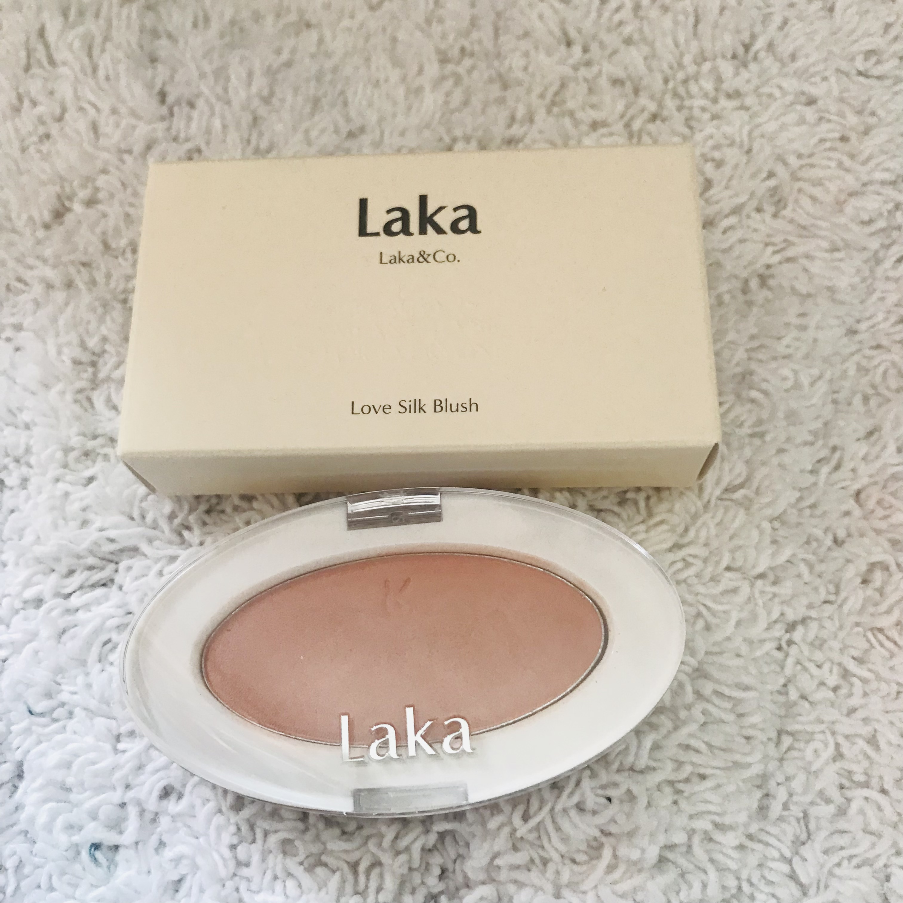 ラブシルクブラッシュ/Laka/パウダーチークを使ったクチコミ（1枚目）