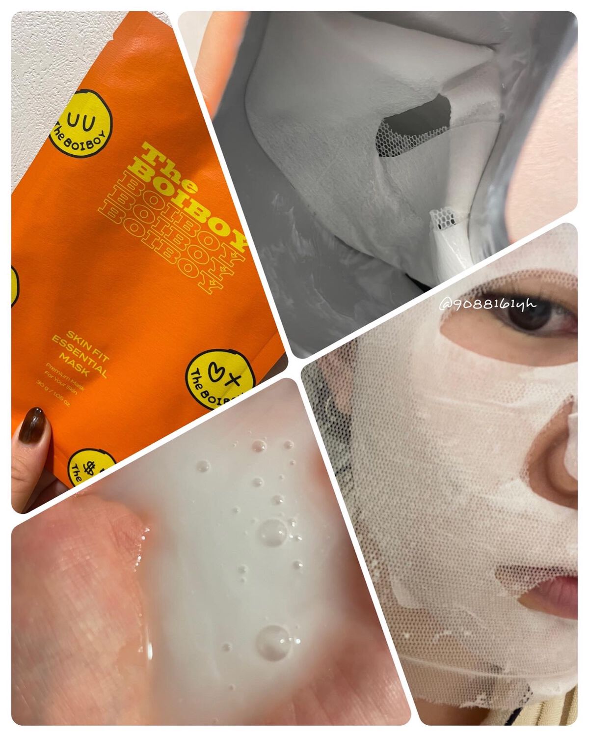 アンプル ウォーターゲルマスク/TheBOIBOY/シートマスク・パックを使ったクチコミ（3枚目）