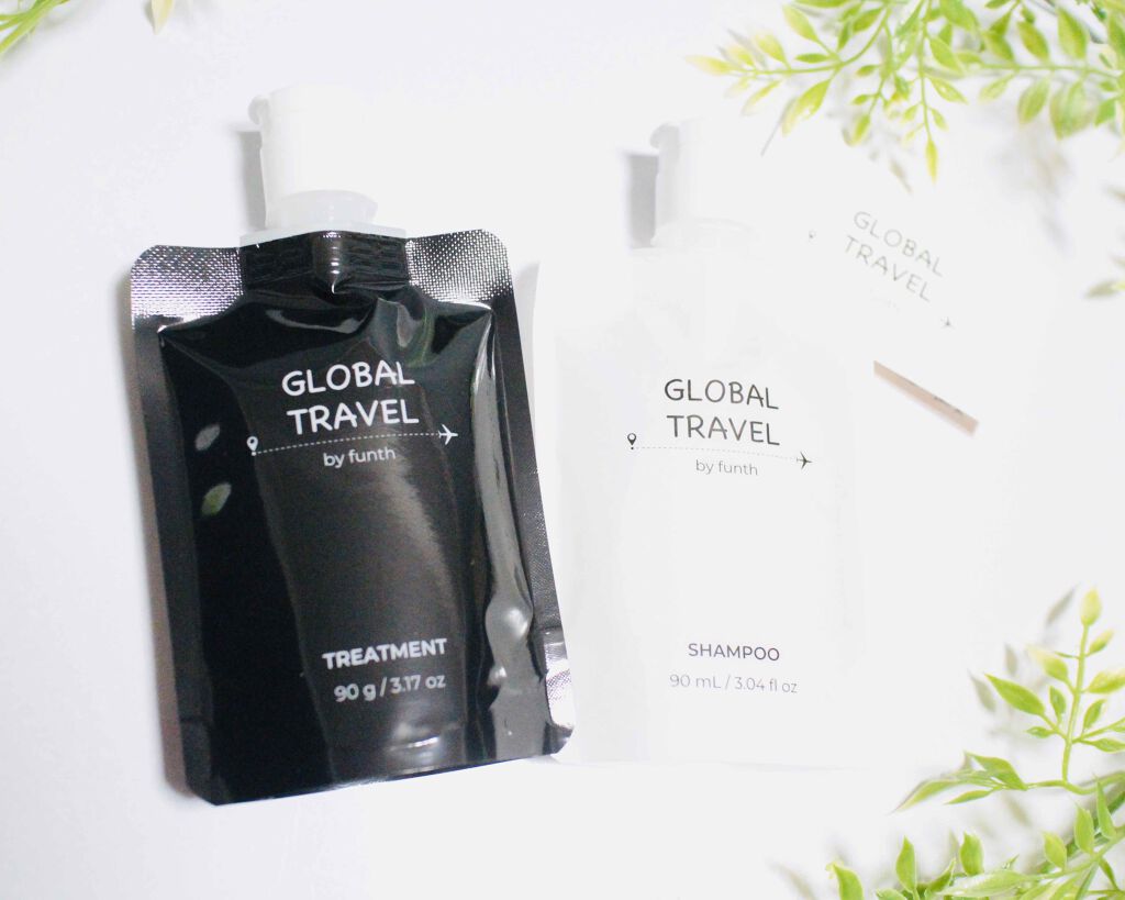 シャンプー／トリートメント/GLOBAL TRAVEL/市販シャンプーを使ったクチコミ（1枚目）