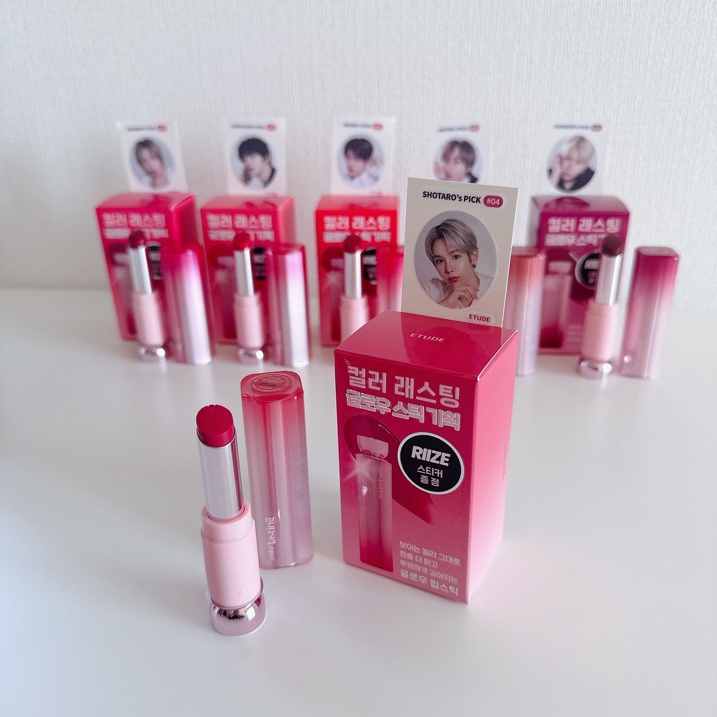 カラーラスティンググロウスティック/ETUDE/口紅を使ったクチコミ(6枚目)