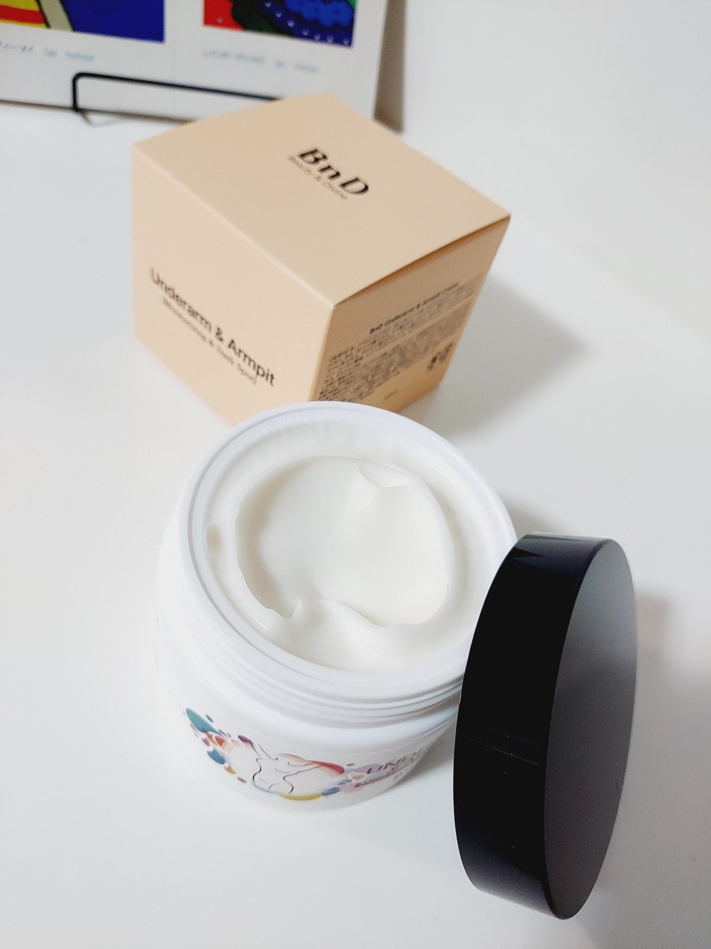 BnDアンダーアームクリーム(ボディクリーム)/BnD/デリケートゾーンケアを使ったクチコミ(2枚目)