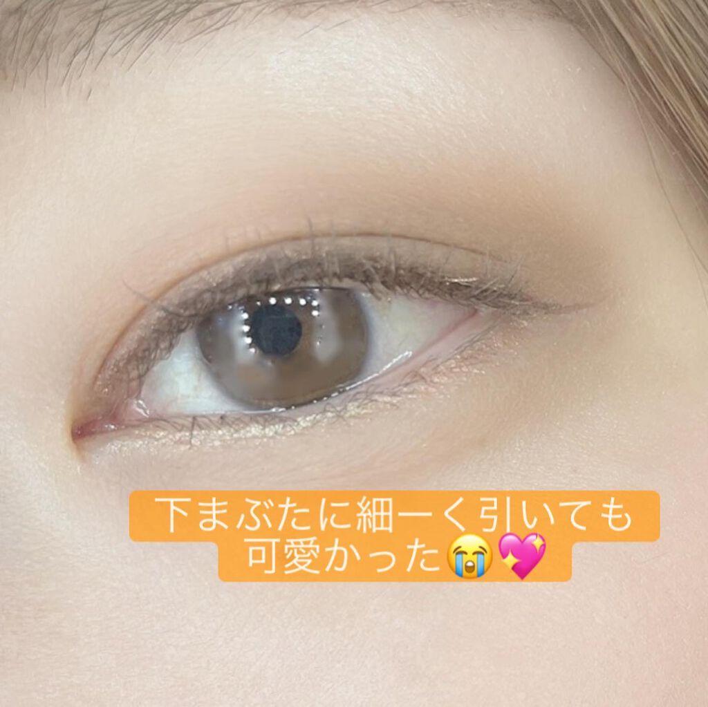 ダブルラスティングジェルライナー/keybo/ジェルアイライナーを使ったクチコミ(6枚目)