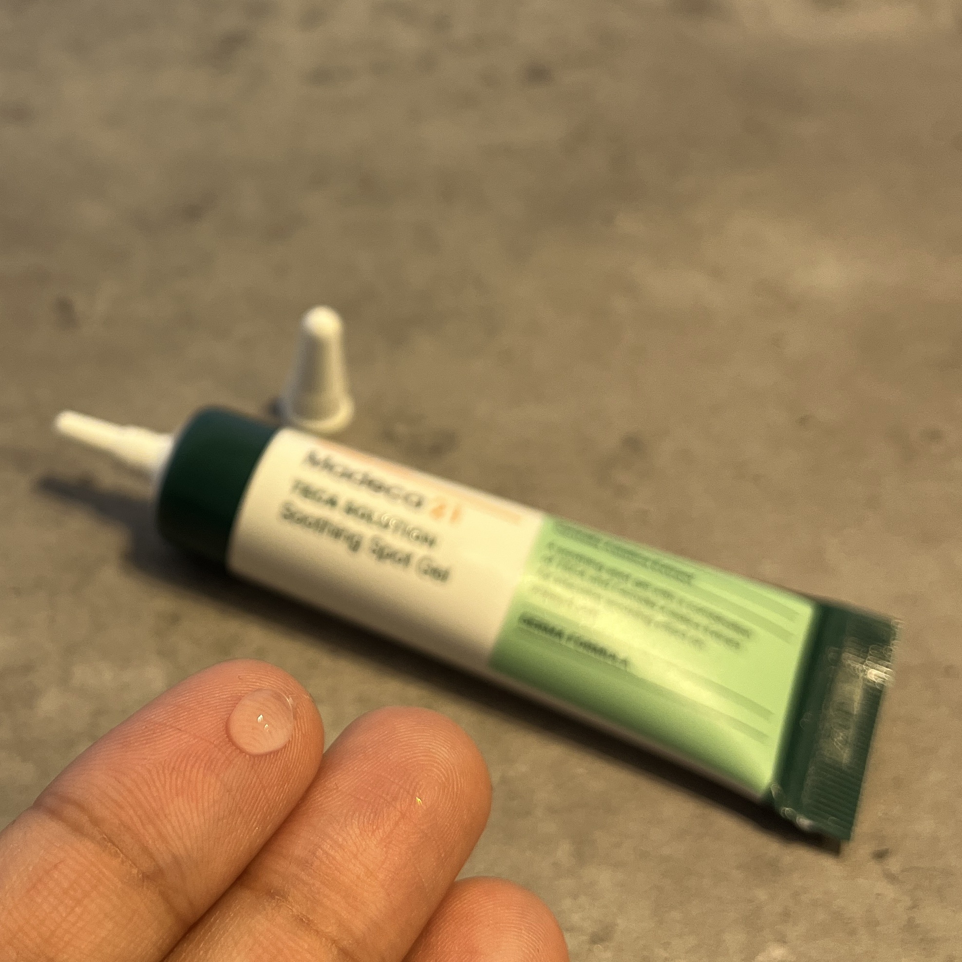 テカソルーションスージングジェル/Madeca21/フェイスクリームを使ったクチコミ（1枚目）