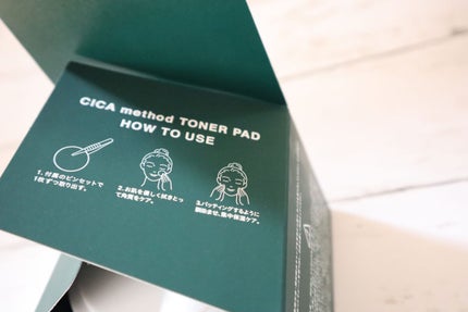 CICA method TONER PAD/コジット/化粧水を使ったクチコミ(2枚目)