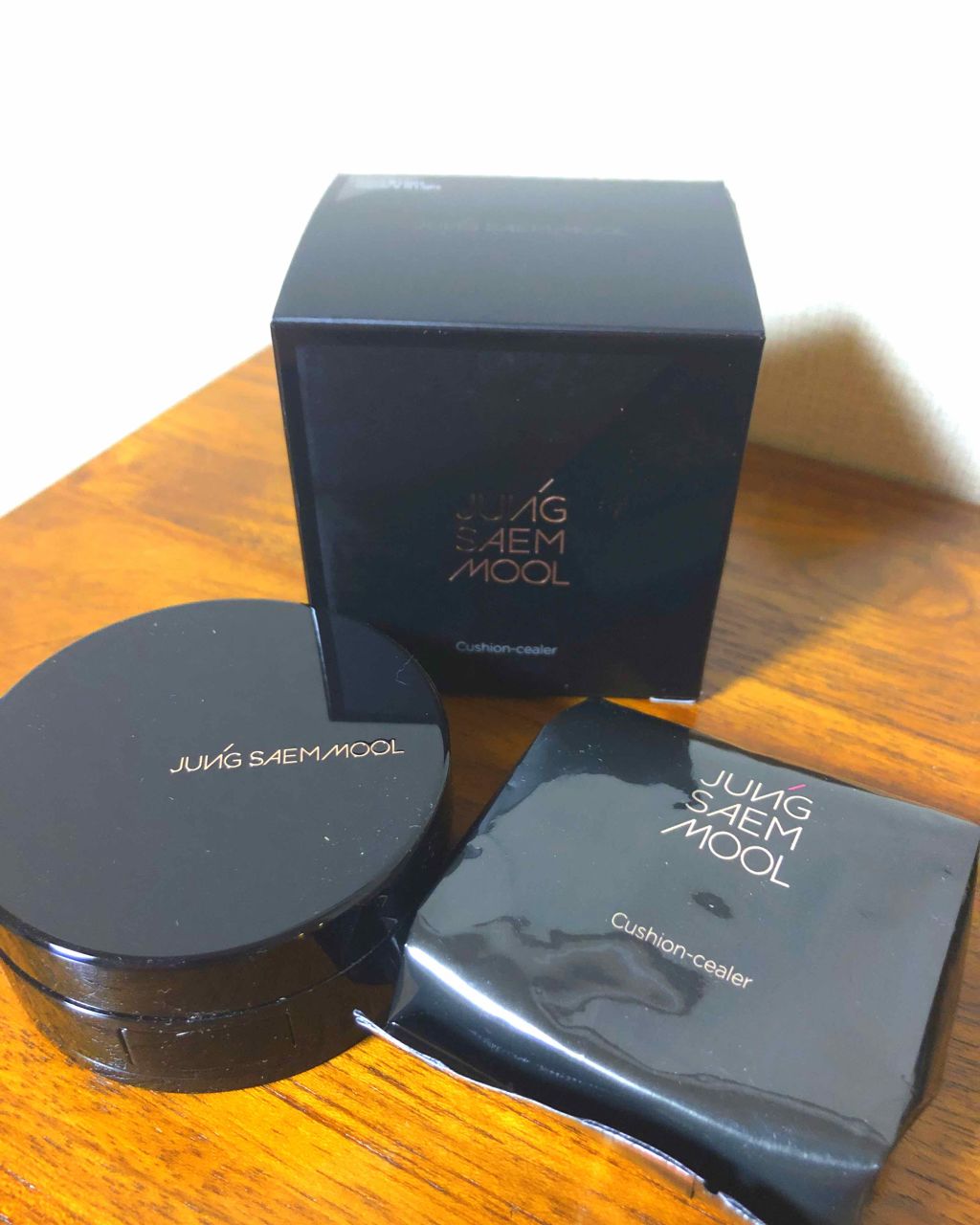 JUNG SAEM MOOL クッションシーラーのクチコミ「初のクッションファンデ。

NARSと迷ってTUしてもらったけど
やや乾燥するかなぁと感じたの.....」（2枚目）