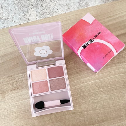 デイジードール アイカラー パレット PK-03 マーガレットピンク/DAISY DOLL by MARY QUANT/アイシャドウパレットを使ったクチコミ(1枚目)