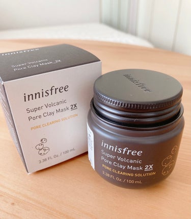 スーパーヴォルカニック　ポア　クレイマスク/innisfree/洗い流すパック・マスクを使ったクチコミ（1枚目）