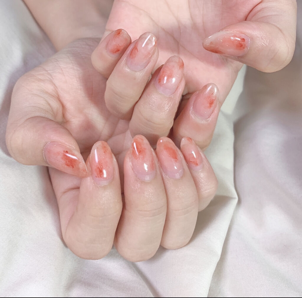 ジェルネイル（ライト対応）/セリア/ジェルネイルを使ったクチコミ（1枚目）