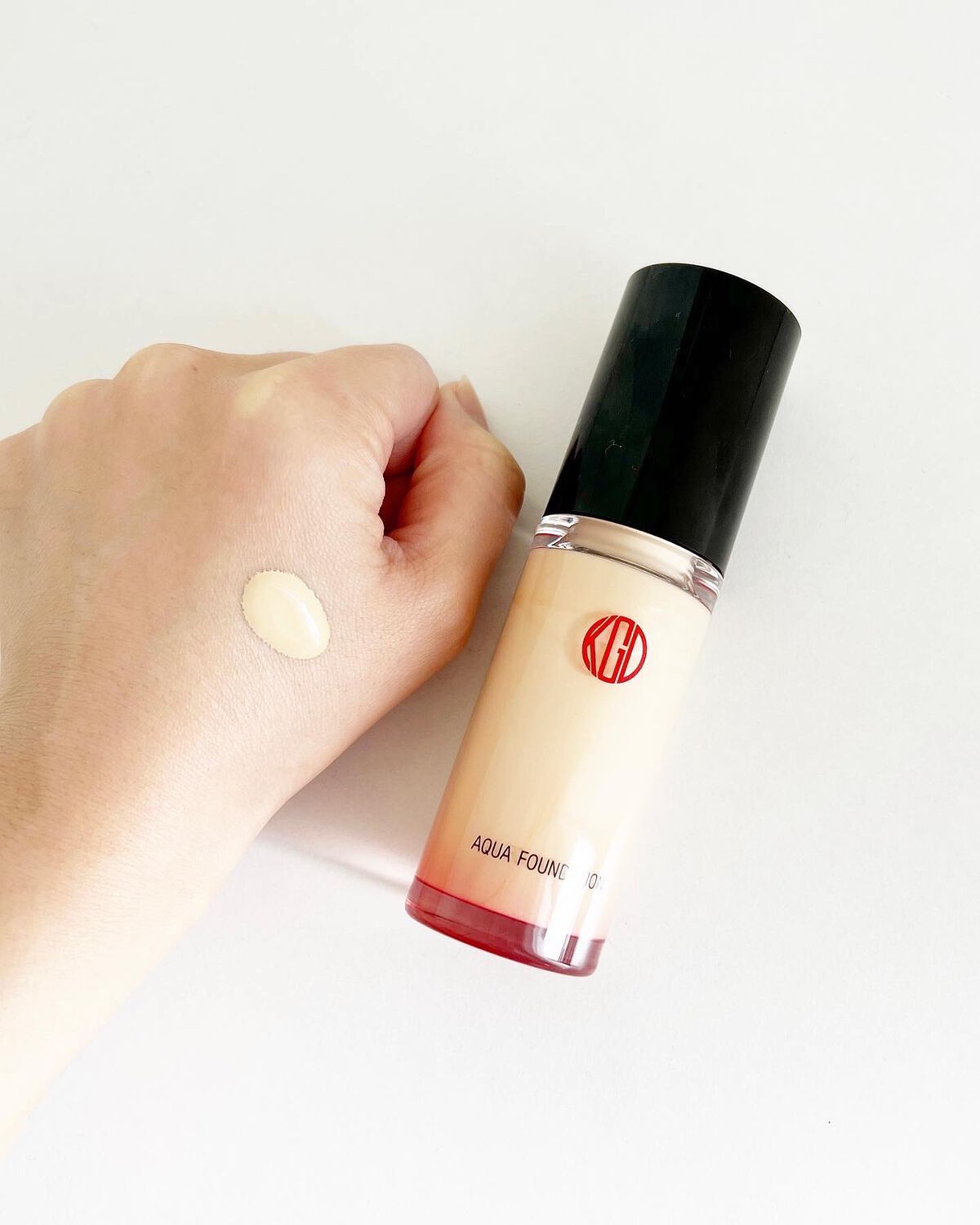 マイファンスィー アクアファンデーション 113(標準色) オークル/Koh Gen Do/リキッドファンデーションを使ったクチコミ（1枚目）