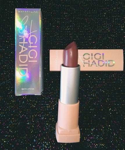 ジジ・ハディッド限定コレクション カラーセンセーショナル リップスティックG/MAYBELLINE NEW YORK/口紅を使ったクチコミ(1枚目)