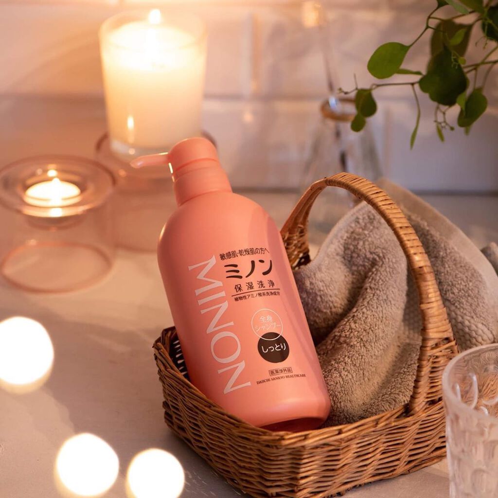 ミノン全身シャンプー(しっとりタイプ)/ミノン/ボディソープを使ったクチコミ(1枚目)